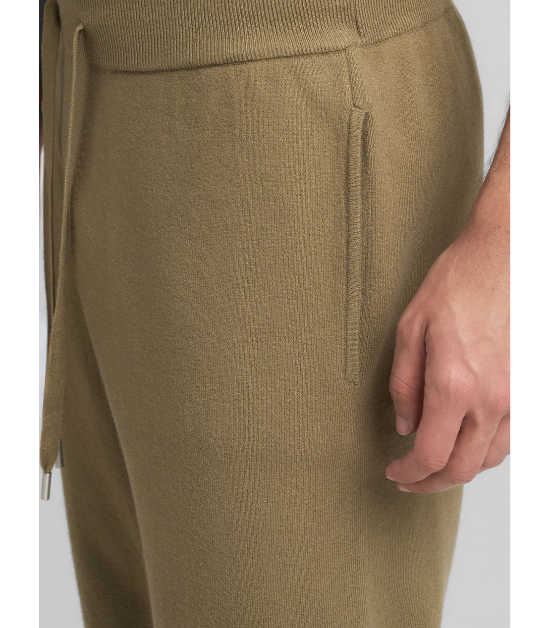 リサイクルファイバーニットジョグパンツ 詳細画像 セージメランジ 7